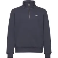 Gant Collegegenser - Shield Halv glidelås - Evening Blue - - 11-12 år (146-152) - Collegegenser