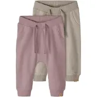 Name it 2-pakning Sweatbukser