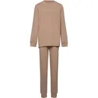 JBS Pysjamas - Bambus - Caramel - - 9-10 år (134-140) - 2-delt nattøy