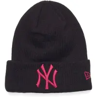 New Era Lue - Strikk - New York Yankees - Svart/Rosa - - 4-6 år (104-116) - Lue