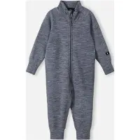 Reima Jumpsuit - Ull - Parvin - Melange Grey - - 6 år (116) - Jumpsuit