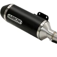 Arrow Urban Nss 350 Abs Forza 21-22 Aluminium&steel Homologert Slip On Lyddemper