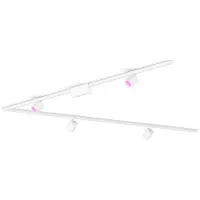 Philips Perifo L-formet Takplatesett (4 Spotlight)