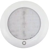 Scandvik Dobbeltfarget Kuppel Hvit/rød Led-lampe