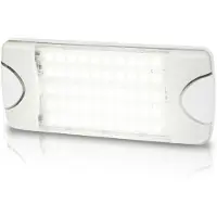 Hella Marine Duraled 50 Bred Diffusjon Hvit Lys 12w