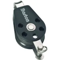 Barton Marine Enkelt Fast Trinse Med Tau Støtte 385kg 10 Mm