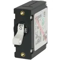 Blue Sea Systems Enpolet Magnetisk Ac/dc-bryter 25a