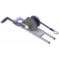 Hurley Marine Davit H30 Manuell Veggplugg 328kg