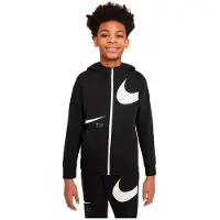 Nike Sportswear Swoosh Fleece Genser Med Hel Glidelås