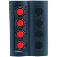 Oem Marine 3939251 Elektrisk Panel Med 4 Brytere