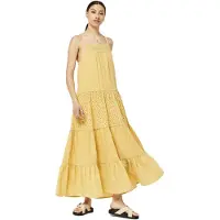 Superdry Vintage Lace Cami Maxi Ermeløs Kjole