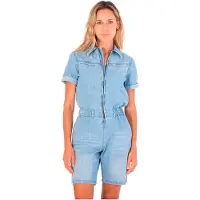 Hurley Oceancare Denim Kortermet Romper