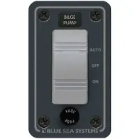Blue Sea Systems Contura Vanntett Lensepumpe Kontrollpanel Bryter