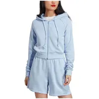 Adidas Originals Cropped Tt Genser Med Hel Glidelås