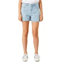 LMTD Pinizza Mom Fit Høytlivde Denimshorts