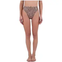 Hurley Max Leopard Moderate Tab Side Bikini Bunn