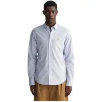 Gant Slim Fit Poplin Skjorte Med Lange Ermer