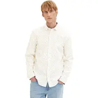 Tom Tailor Printed 1037062 Skjorte Med Lange Ermer