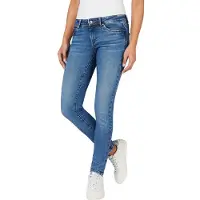 Pepe Jeans for woman. PL204583XW6 Blue skinny jeans low rise (24/30), Casual, Cotton, Denim