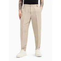 Armani Exchange for man. 8NZP15ZNFNZ1724 Beige linen trousers (36), Casual