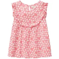 Tom Tailor 1031956 Volant Allover Ermeløs Bluse