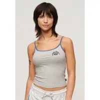 Superdry Essential Branded Ermeløs T-skjorte