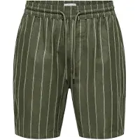 Only & Sons Tel Stripe 0139 Shorts