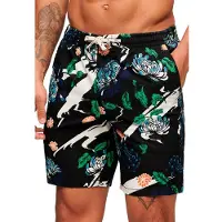 Superdry for man. M7110432A Bermuda shorts black (XL), Casual, Cotton