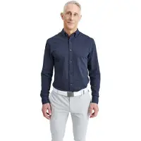 Abacus Golf Hillside Skjorte Med Lange Ermer