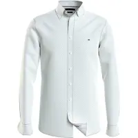 Tommy Hilfiger Flex Mini Print Sf Skjorte Med Lange Ermer