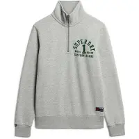 Superdry Track & Field Graphic Halv Glidelås Genser