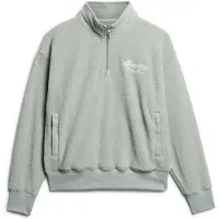 Superdry Country Club Borg Halv Glidelås Genser
