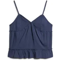 Superdry Tiered Jersey Cami Ermeløs Bluse