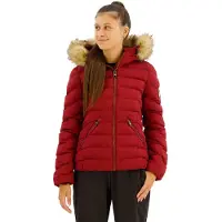 Superdry Fuji Faux Fur Padded Jakke