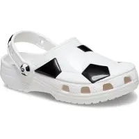 Crocs Classic Soccer Ball Clog Kids 210157-103 hvit 28/29