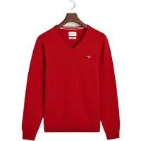 Gant Superfine Lambswool V-hals Genser