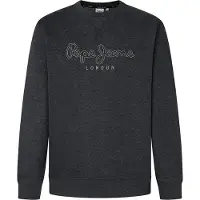 Pepe Jeans for man. PM582719 New Nouvel Crew sweatshirt grey (M), Casual, Cotton, Sustainable