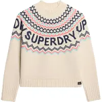 Superdry Fairisle Branded Jumper Genser