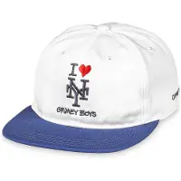 Grimey Unstructured Snapback-lue