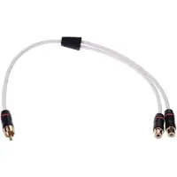 Fusion Rca-hannsplitter Til To Hunnkontakter