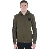 Equestro Inside Fleece Genser Med Hel Glidelås