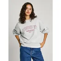 Pepe Jeans for woman. PL581464 Sweatshirt Fiorelina grey (M), Casual, Cotton