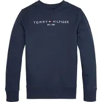 Tommy Hilfiger Collegegenser - Essential - Organic - Twilight Na - - 6 år (116) - Collegegenser