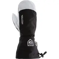 Hestra Army Leather Heli mitten, sort