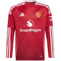 Adidas Manchester United 24/25 Hjem Junior Langarmet T-skjorte