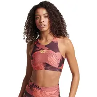 Superdry for woman. WS311591A Core Active bra orange, purple (36), Sport, Multisport, Recycled Polister, Sustainable