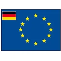 Talamex Europeer Med Lite Tysk Flagg