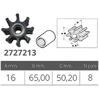 Jabsco 920-0001 Originalt Impeller