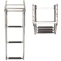VETUS Inox 3-trinns Badestige Med Syntetisk Grep