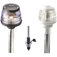 Oem Marine 360° Rund Base Med Avtagbart Lys